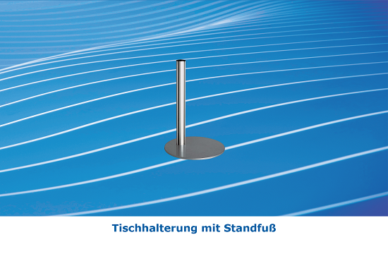 Tischhalterung mit Standfu tfno 01